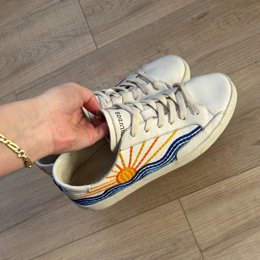 Soludos embroidered sneakers